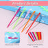60 Pcs Plastic Sewing Needles Plastic Needles for Kids Large Eye Sewing Needles Yarn Needles Learning Needles for DIY Sewing Handmade Crafts, 2.7/...