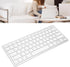 PUSOKEI Bluetooth Keyboard, QWERTZ German Keyboard, Portable Slim Silent Keyboard, Stable Connection, Keyboard for iOS, Android, Windows, German L...