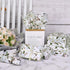 50Sheets 28×20 Inches White Magnolia Flowers Tissue Paper for Gift Wrapping Magnolia Blossom Printed Tissue Paper for Spring Holidays Bridal Showe...