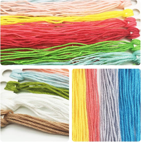 Maydear Cross Stitch Kits for Adults Stamped Full Range of Cross Stitching Needle Punch Embroidery Kits for Beginners DIY 11 CT 3 Strands 12×12 in...