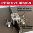 S5-SR-U Heat Cable Clips for Standing Seam Metal Roofs, 10 Pack (Must be Used with S5 Clamps-Sold Separately)...