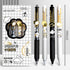 4 Pcs Gel Pens Cute Retractable Pens Cartoon Dog Pens 0.5mm Black Writing Pen Office School Pens Women Girls Men Boy Pens (4Pcs Dog)...