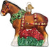 Old World Christmas Ornaments: Holiday Clydesdale Glass Blown Ornaments for Christmas Tree...