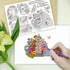 Door Fence Landscape Clear Stamps Large Size Flower Bird Cage Silicone Stamp Garden Blooming Scenery Stamps for Card Making DIY Scrapbooking Photo...