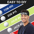 Chalier Head Tie Headbands for Men, Tennis Karate & Ninja Headbands, Athletic Sweatbands for Men Women...