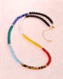 Jewever 7 Chakra Choker Necklace for Women Crystals and Healing Stones Balance Meditation Yoga Worry Stone Jewelry Gifts (16"+2")...