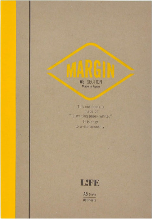 ??? Life Notebook, MARGIN B5, Yellow N700...