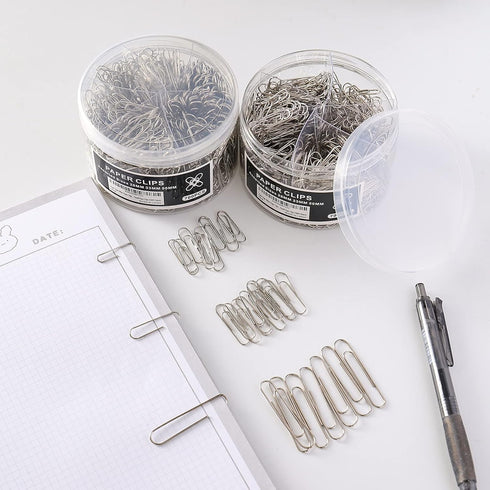 Paper Clips 700pcs Paper Clips Assorted Sizes Large/Small Paper Clips (700PCS)...