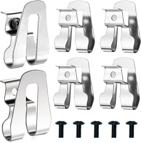 6PCS Belt Clip for Ryobi, Belt Hook Compatible with Ryobi and Ridgid 18 Volt Tools 633586002 636181001, 304 Stainless Steel Replacement Drill Belt...