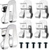 6PCS Belt Clip for Ryobi, Belt Hook Compatible with Ryobi and Ridgid 18 Volt Tools 633586002 636181001, 304 Stainless Steel Replacement Drill Belt...