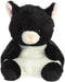 Aurora® Adorable Palm Pals™ Cricket Cat™ Stuffed Animal - Pocket-Sized Play - Collectable Fun - Black 5 Inches...