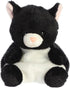 Aurora® Adorable Palm Pals™ Cricket Cat™ Stuffed Animal - Pocket-Sized Play - Collectable Fun - Black 5 Inches...