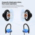 Bluetooth Headphones, Wireless Headphones 16H Playtime Wireless Earbuds with Mic Stereo in-Ear Earphones, IPX7 Waterproof Sports Headphones Sound ...