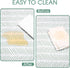 Glotoch Premium Non Slip Shelf Liner, Non Adhesive Drawer Liner, Waterproof Shelf Liners for Kitchen Cabinets, Drawer, Fridge, Wire Shelving, Pant...