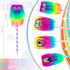 Yexiya 28 Pieces Rainbow Pens Fun Pens for Kids Fluffy Pen Novelty Pens Girls Boys for Party Favors School Office Birthday Carnival Party Favor Su...