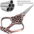 Vintage Classical DIY Sewing Scissors for Embroidery and Art Craft Collection, Ergonomic Handle Design (Rose Gold)...