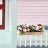 Miniature Potted Plant Flower Colorful 1:12 Mini Dollhouse Fairy Garden Bonsai Plant Clay Model Micro Landscape Decoration...