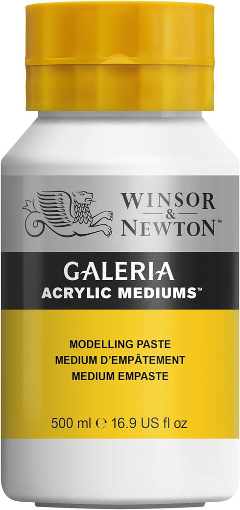 Winsor & Newton Galeria Acrylic Modelling Paste, 16.9-oz (500ml) Jar...