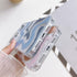Ginkgonut Compatible with iPhone 13 Pro Case, Fashion Simple Cute Wavy Pattern Case for Women Girls Soft TPU+Hard PC Protection Case for iPhone 13...