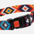 CollarDirect Aztec Dog Collar Adjustable Nylon Tribal Pattern Geometric Pet Collars for Dogs Small Medium Large Puppy (Aztec Sunset, Neck Fit 18"-...
