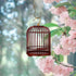 PRETYZOOM Pet Cage Garden Insert Shelter Hanging Cage Wood Cage Hamster Habitat Firefly Cage Cage Pets Supplies Vintage Bird Cage Hanging Cage Con...