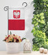 Breeze Decor Poland Garden Flag Regional Nation International World Country Particular Area House Decoration Banner Small Yard Gift Double-Sided, ...