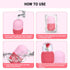 Ice Roller For Face and Eye, Ice Facial Roller Massage guasha Shrink Pore Skin Care Tools, Reusable Ice Stick Remove Dark Circle, Ice Face Mold Sp...