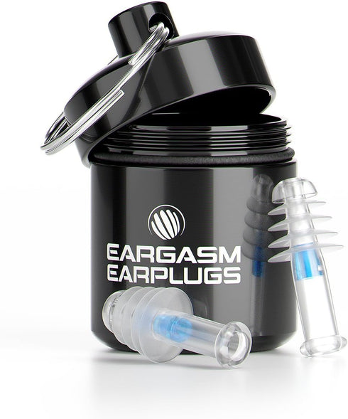Eargasm Aviation Earplugs Small - Airplane Ear-Plugs for Ear Pressure Relief on Flights - Perfect High Altitude Air Travel Essential Earplugs for ...