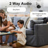 Indoor Camera for Home Security 360°, 1080p Pet Cameras with Pan&Tilt, Night Vision, Motion Detection, 2-Way Audio, Compatible with Alexa/Google A...