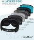 MUSICOZY Sleep Headphones 3D Bluetooth 5.4 Headband Sleep Mask, Wireless Sleeping Headphones Music Earbuds Eye Mask for Side Sleepers Travel with ...