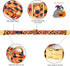 ARING PET Halloween Dog Collar, Cute Orange Dog Collar with Sailor Bowtie, Adjustable Cotton Halloween Pet Collars with Metal Buckle...
