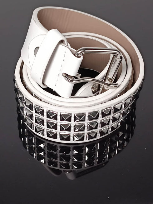 Punk Studded Belt for Women Rock Threads Goth Stud Pyramid Gothic Clothing...