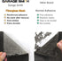 Ampulla GWP02S Garage Wall Protector Car Door Protectors, Designed in Germany (4-Pack)...