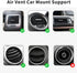 KSWNG Universal Air Vent Car Mount and Dashboard Sticker Holder 360° Rotation Clip Car Mount Phone Holder with Adjustable Switch Lock for Smartpho...