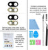 2 PCS for ASDAWN Back Rear Camera Lens Glass Replacement for Google Pixel 8 with Pre-Installed Adhesive, 6.2 Inches Pixel 8 Back camera Lens Glass...