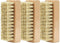 Sneaker Shoe Cleaner Brushes, Boar Bristles Wooden Cleaning Brush Cleans Dirt and Grime from Shoes and Laundry - 3 Pack...