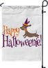 Welcome Garden Flag Home Yard Decorative 12X18 Inches Happy Dachshund Phrase Perfect Scrapbooking Kids Stationary Halloween Clothing Accessories D...