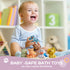 No Hole Bath Toys - 9PC Animal Bath Toys for Babies 6-12 Months, Baby Pool Bathtub Float Toys Presents for Preschool Toddlers Boys Girls...