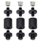 12 Pcs 1/4" 3/8" Camera Screws Adapter, Tripod Screw Adapter Converter Light Stand Adapter for DSLR Camera Tripod Mount, Shoulder Rig, Flash Light...