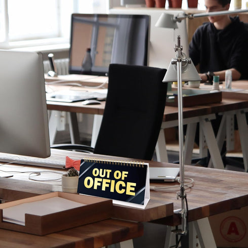 Funny Desk Flip Accessories Flip-Over Messages Desktop Novelty Gifts For Colleagues Office Supplies...