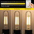 Dimmable E26 Edison Bulb, AC120V Warm White 2700K Light Bulbs, 6W, Equivalent 60W, 750LM, 5 Inch Long Tubular T10 LED Bulbs for Rustic Pendant, Ch...