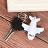 NUOBESTY 2pcs Plane Keychain Led Light Up Airplane Key Ring Cartoon Key Fob with Sound for Bag Purse Charms Car Keys Kids Birthday...