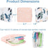 Sanitary Napkin Storage Bags,Reusable Menstrual Pads Storage Organizers Pouch Kit,Fashion Pattern Zipper Panty Liners Bag,Sanitary Bags for Femini...