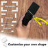 Rug Carpet Non Slip Grippers, Reusable and Washable Double Sided Carpet Tape Pads, Strong Adhesive Grippers for Area Rugs, Keep Corners Flat, No D...