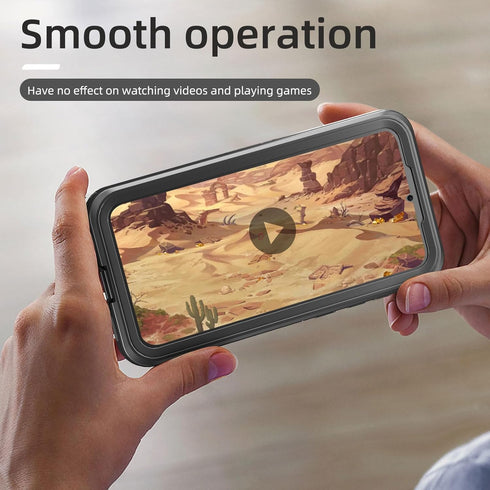 for Samsung Galaxy A35 5G Phone Case Waterproof IP68 Certified Dustproof Shockproof Built-in Screen Protector Full Body Rugged Phone Case for Sams...