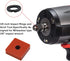 15 Sets 3/8" Impact Wrench Retaining Rings with O-Ring, Compatible with Electric/Pneumatic Cordless Wrench, Including Retainer Ring Anvil Install ...