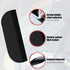 2PCS Rear View Mirror Visor,Carbon Fiber Mirror Rain Visor,Universal Car Rear View Mirror Rain Cover,Snap on Rain Eyebrow,Car Exterior Accessories...