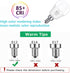 LED Ceiling Fan Light Bulbs 40W Equivalent 120V LED Candle Holder Bulb, 5W 2700K Warm White Used for Chandeliers, Ceiling Fan Lights, Wall Chandel...