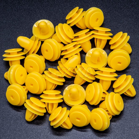 Rexka 30pcs 8mm Hole Door Trim Panel Retainer Clip Fastener Compatible with Hyundai Kia 82315-38000...