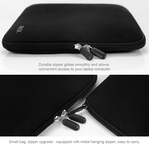 ARVOK 13-14 inch Canvas Fabric Laptop Sleeve with Extra Bag Water Resistant Notebook Computer Case/Ultrabook Tablet Briefcase Carrying Bag/Pouch C...
